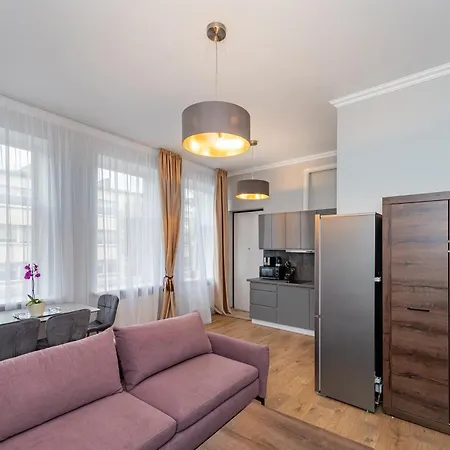 Apartment Elegant Center With Free Parking By Polo Aparments Kaunas